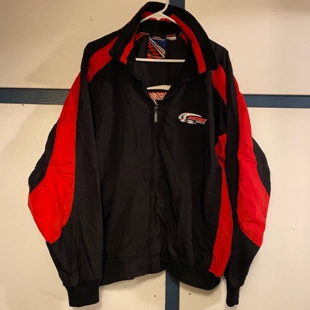 Speedgear Penske Racing’s Jacket Mens Large Full‎ Front Zip Pockets Black-Red